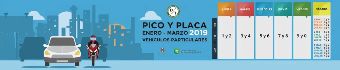Pico y placa en Bucaramanga