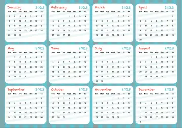 Calendario España 2023