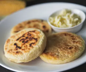 Arepas colombianas, receta tradicional