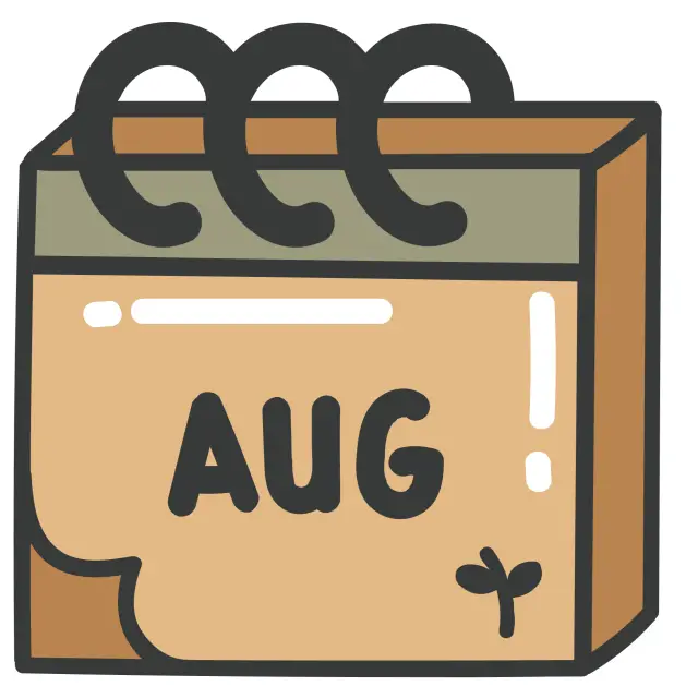 Calendario de Agosto 2025 en Colombia