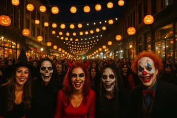 Fêtes d\'Halloween en Colombie 2025 : meilleures villes, événements et lieux