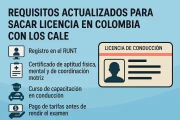 Nouvelles conditions d\'obtention d\'un permis de conduire en Colombie avec le CALE
