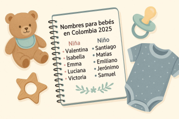 Quels sont les prénoms de bébé les plus populaires en Colombie ?