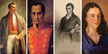 Personnages clés de l\'indépendance de la Colombie