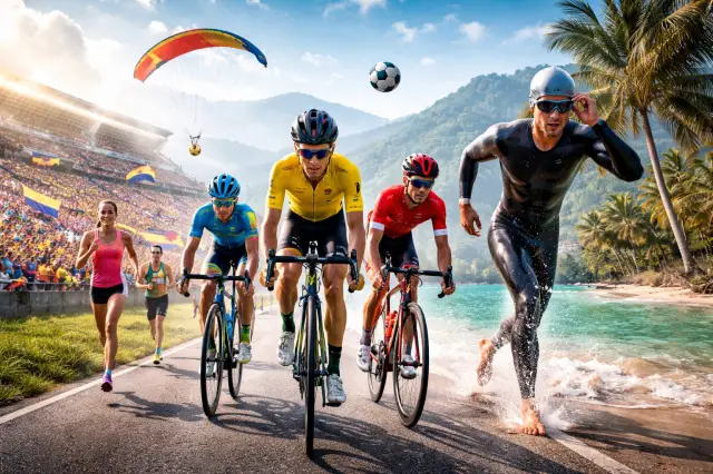 Calendario de eventos deportivos en Colombia que no te puedes perder