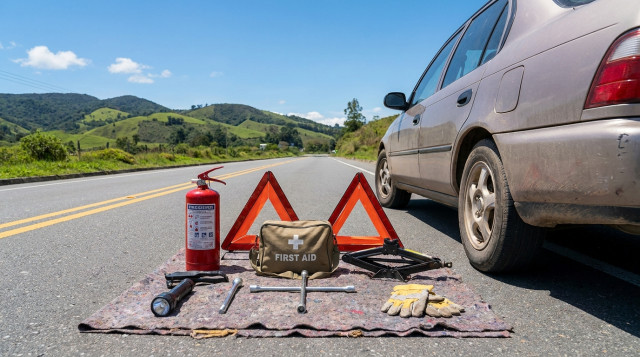 Elementos que debe tener el kit de carretera obligatorio en Colombia para evitar multas de tránsito