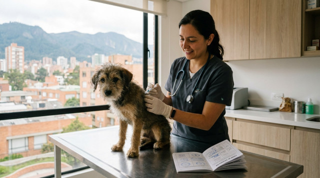 Guía completa sobre el esquema de vacunación para perros y gatos en Colombia durante el año 2026
