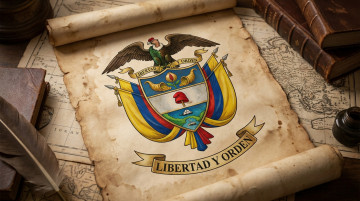 Historia del Escudo de Colombia y el significado de sus elementos en la identidad y soberanía nacional