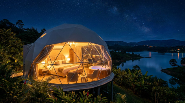 Mejores destinos para hacer glamping en Colombia y vivir una experiencia de lujo en la naturaleza