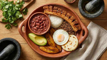 Cómo preparar bandeja paisa tradicional y los secretos para que los frijoles queden en su punto