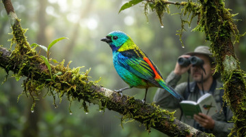 Guía para hacer avistamiento de aves en Colombia y los destinos más recomendados para esta actividad