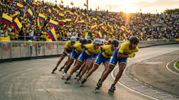 Historia del patinaje en Colombia y por qué es el país con más títulos mundiales en esta disciplina