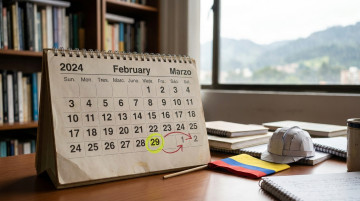 Cómo el año bisiesto cambia la frecuencia de los festivos fijos en Colombia: datos y patrones