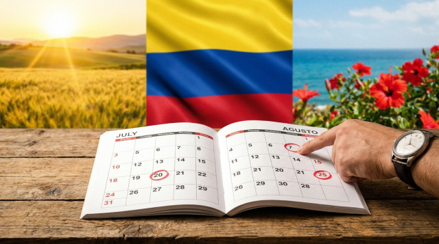Fechas fijas que casi nunca caen domingo: curiosidades y patrones del calendario colombiano