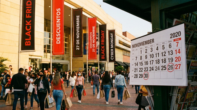 Black Friday llega el viernes 27 de noviembre: fechas de los descuentos y del Cyber Monday en Colombia