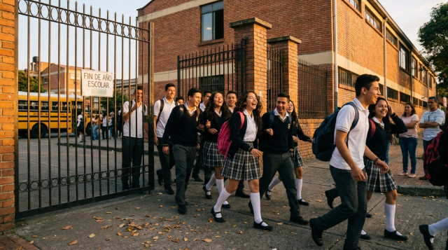Fin de clases y vacaciones de fin de año: cuándo termina el calendario escolar en colegios de Colombia