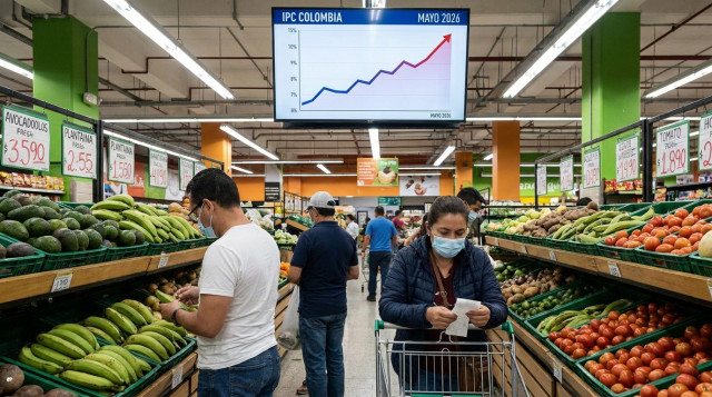 Inflación en Colombia mayo 2026: Alimentos y servicios que más subieron de precio según el DANE