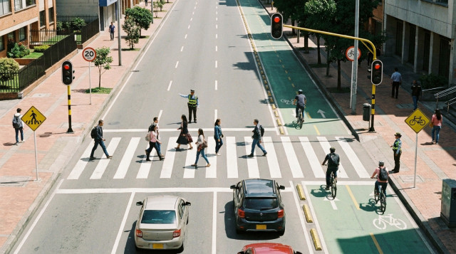 Gobierno colombiano anuncia nuevas medidas para mejorar la seguridad vial en las principales ciudades