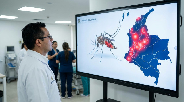 Minsalud emite alerta epidemiológica por aumento de casos de dengue en varias regiones de Colombia