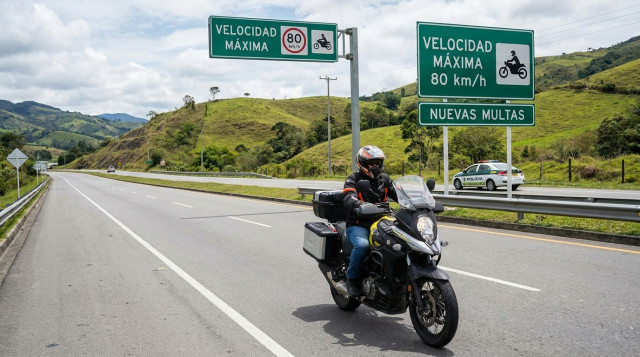 MinTransporte anuncia nuevos límites de velocidad y multas para motociclistas en Colombia
