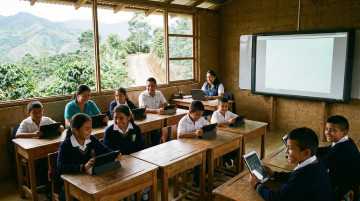 Avances en la educación rural: nuevas tecnologías llegan a escuelas en zonas apartadas de Colombia