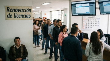 Renovación de licencias de conducción: nuevo calendario de vencimientos y plazos de agendamiento