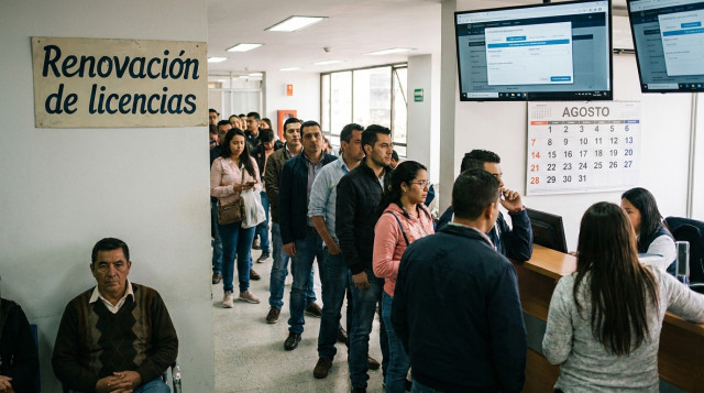 Renovación de licencias de conducción: nuevo calendario de vencimientos y plazos de agendamiento