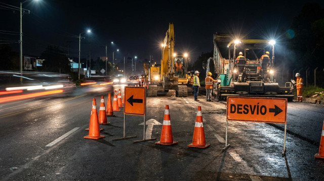 Obras viales programadas que afectan fines de semana y festivos: calendario de cierres y desvíos